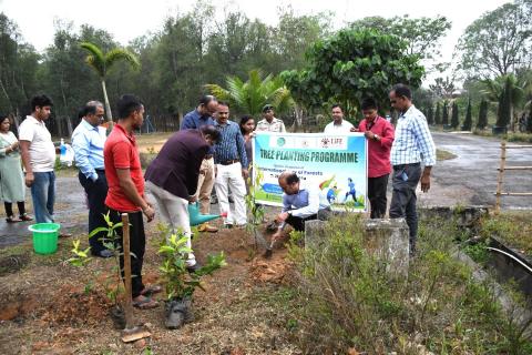 Tree Planting Programme on the eve of World Forestry Day 2024